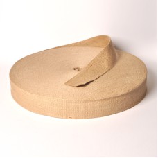 Speciale jute singelband 6cm zonder lijnen